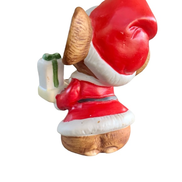 🚩SOLD🚩 Vintage Christmas HOMCO Santa Mouse Figurine - Picture 6 of 11